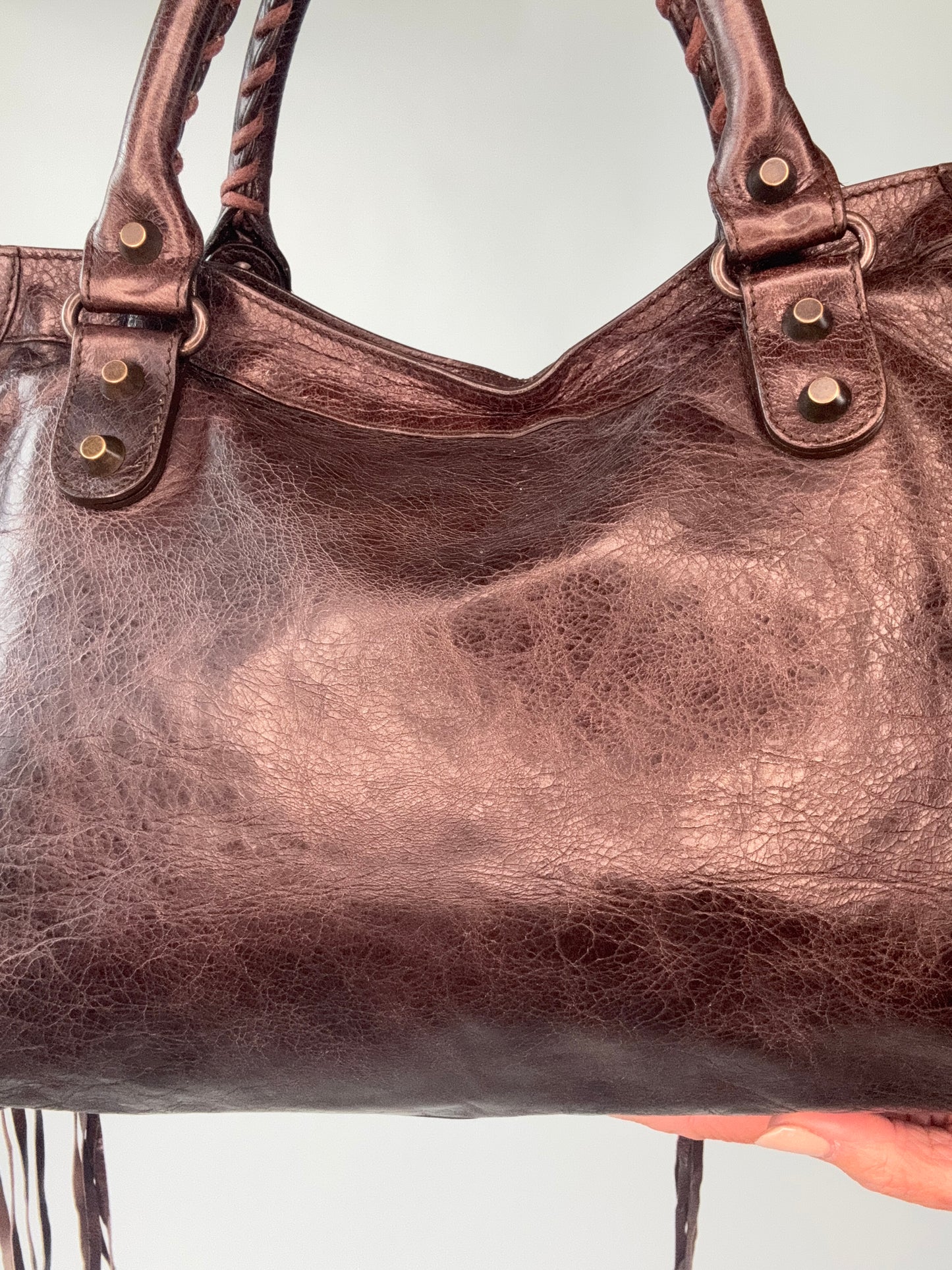 Balenciaga  Le City Bag Brown