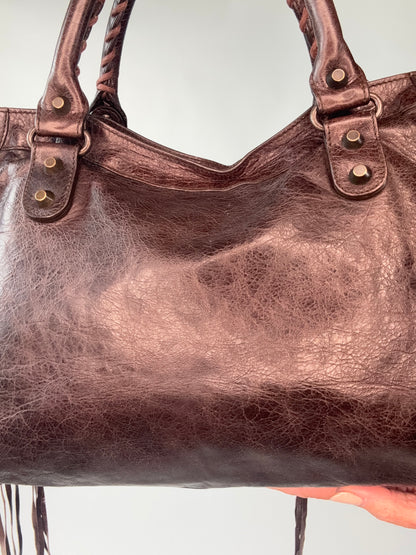 Balenciaga  Le City Bag Brown