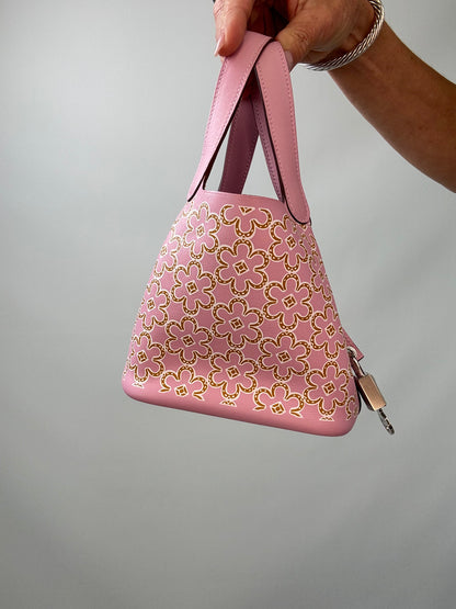 Hermès Swift Lucky Daisy Micro Picotin