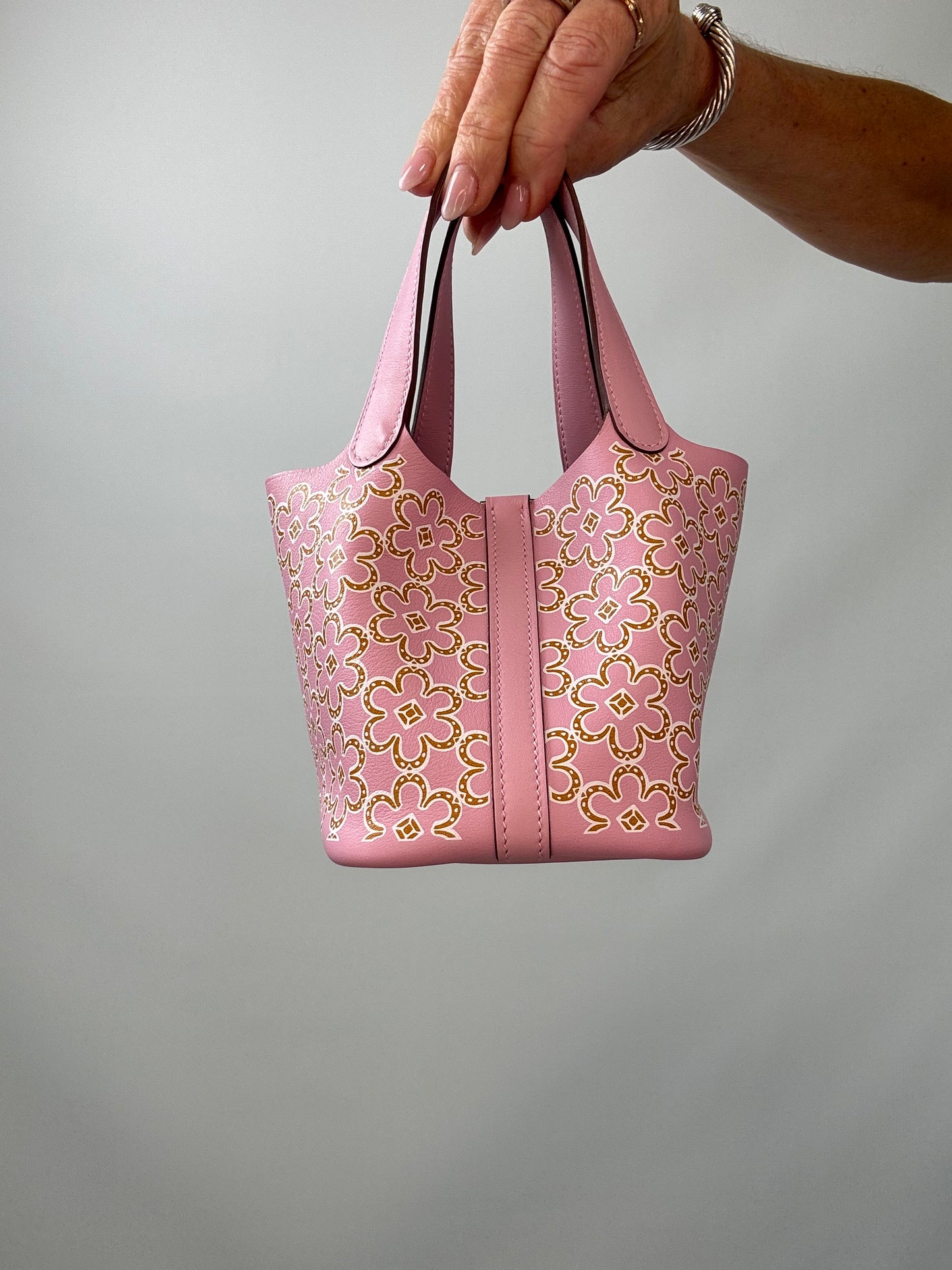 Hermès Swift Lucky Daisy Micro Picotin