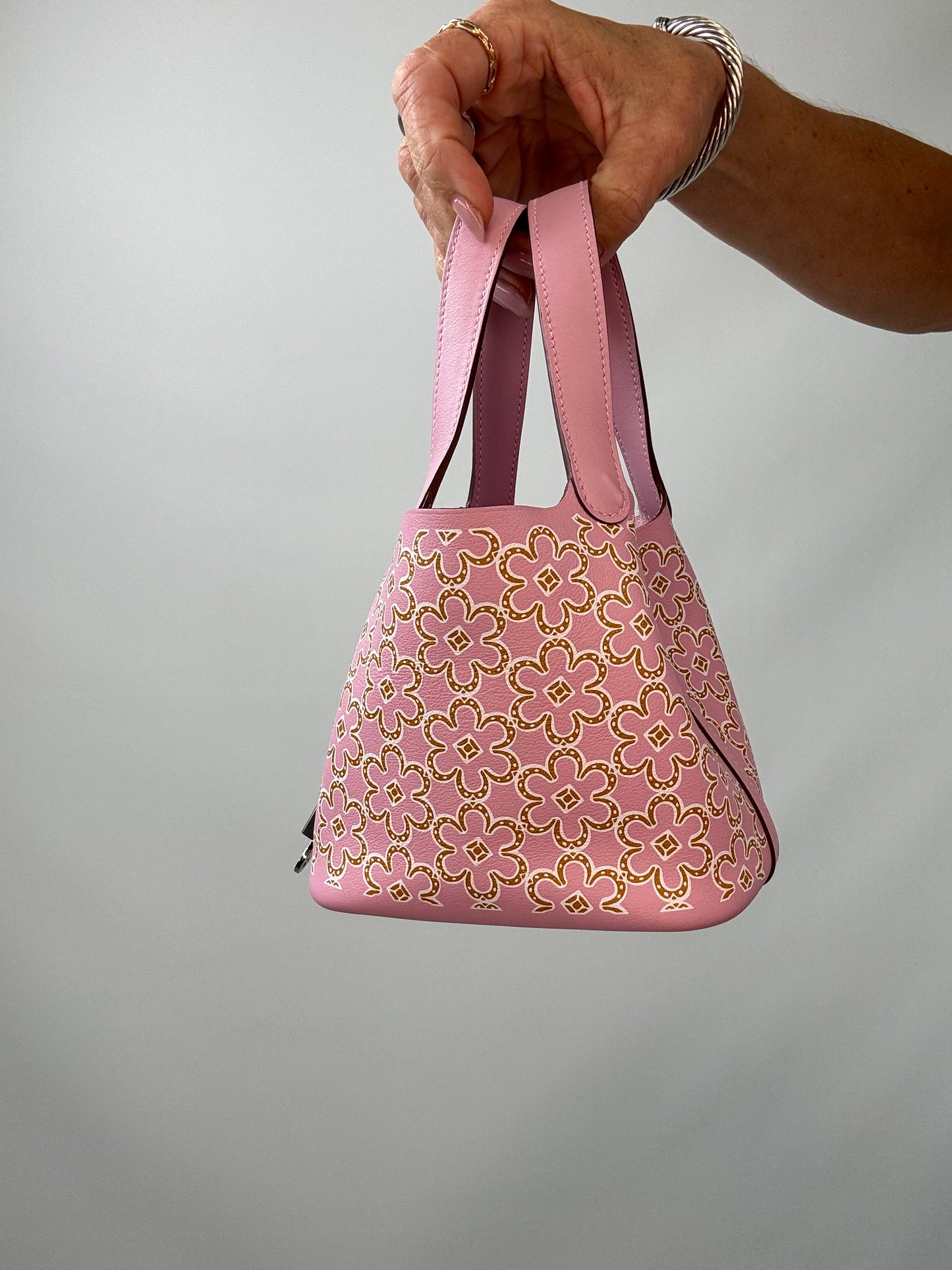 Hermès Swift Lucky Daisy Micro Picotin