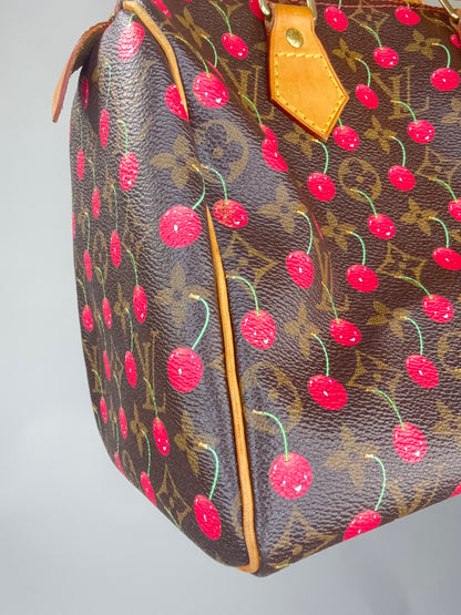 Louis Vuitton Takashi Murakami Cherry Speedy 25