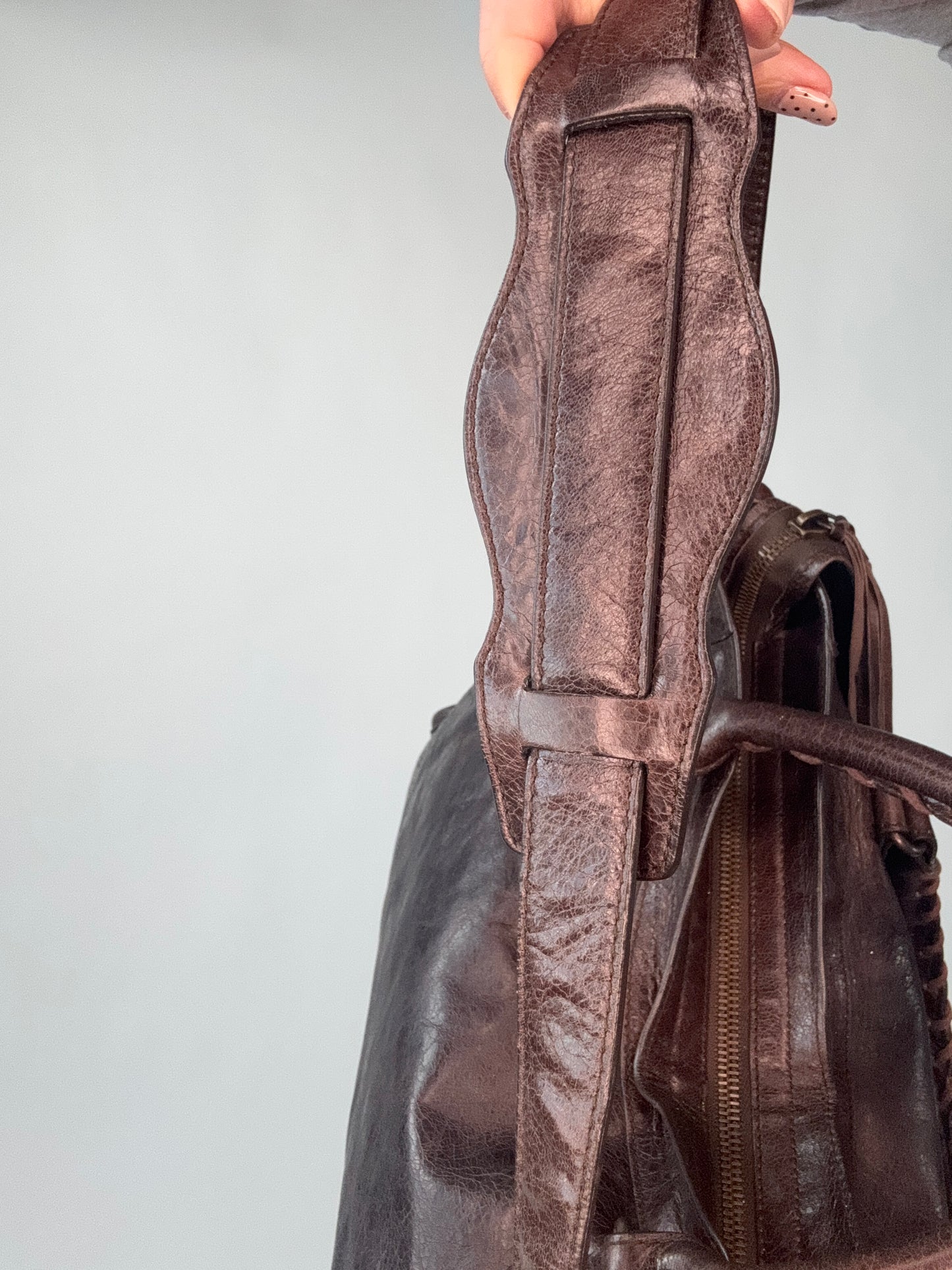 Balenciaga  Le City Bag Brown