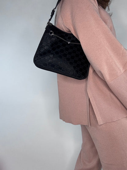 Gucci Slim Horse bit Pony Hair Bag