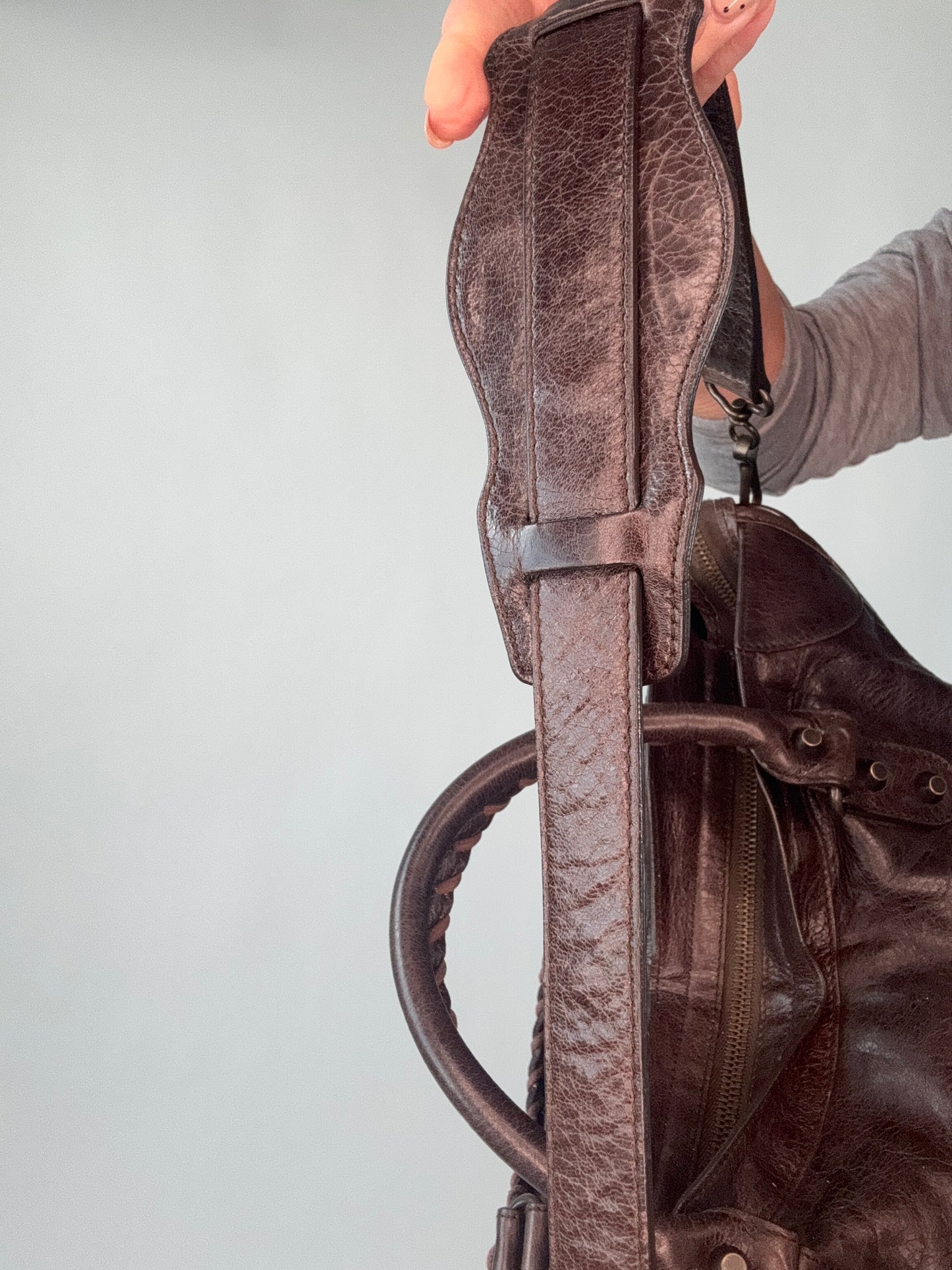 Balenciaga  Le City Bag Brown