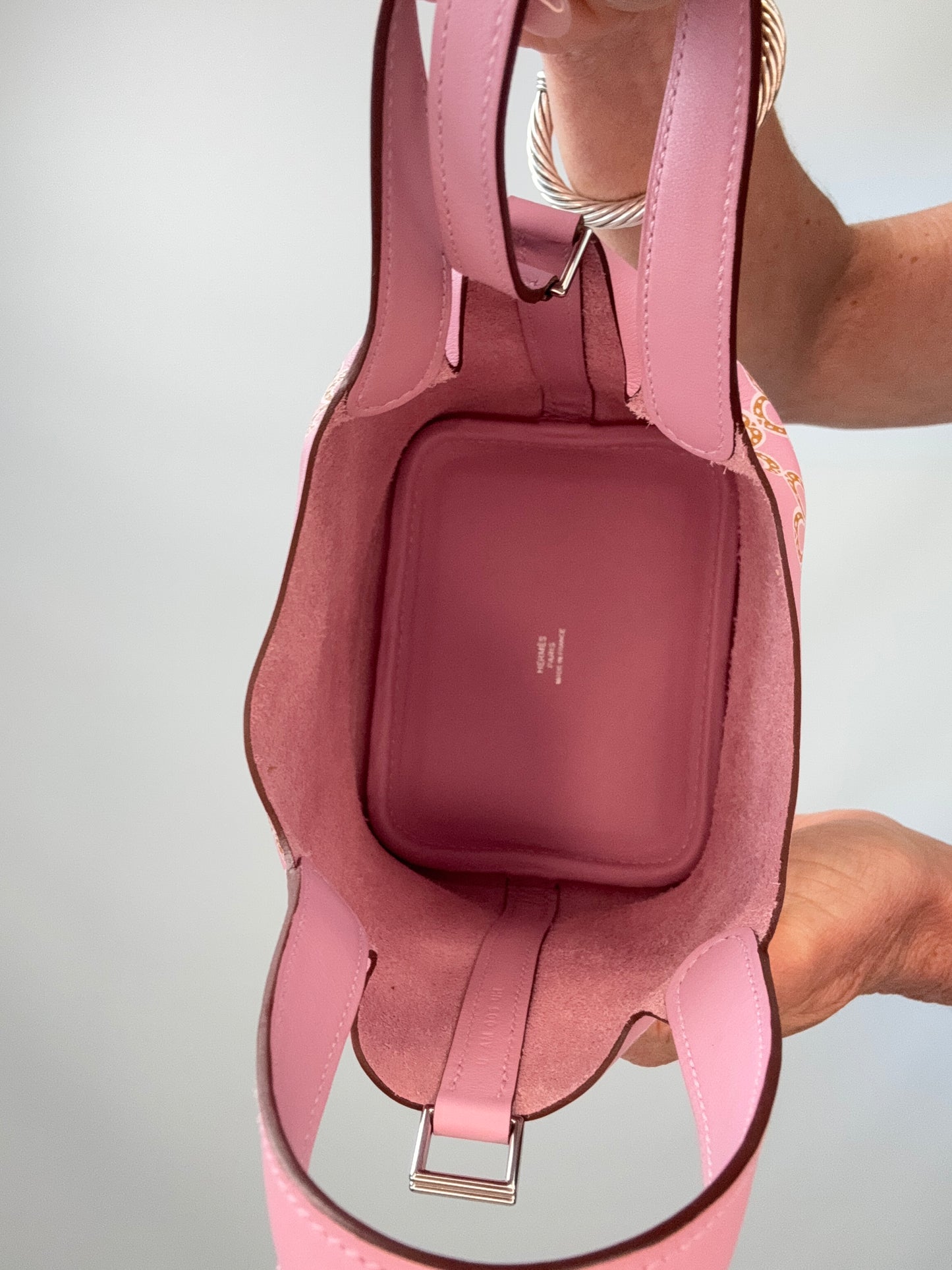 Hermès Swift Lucky Daisy Micro Picotin