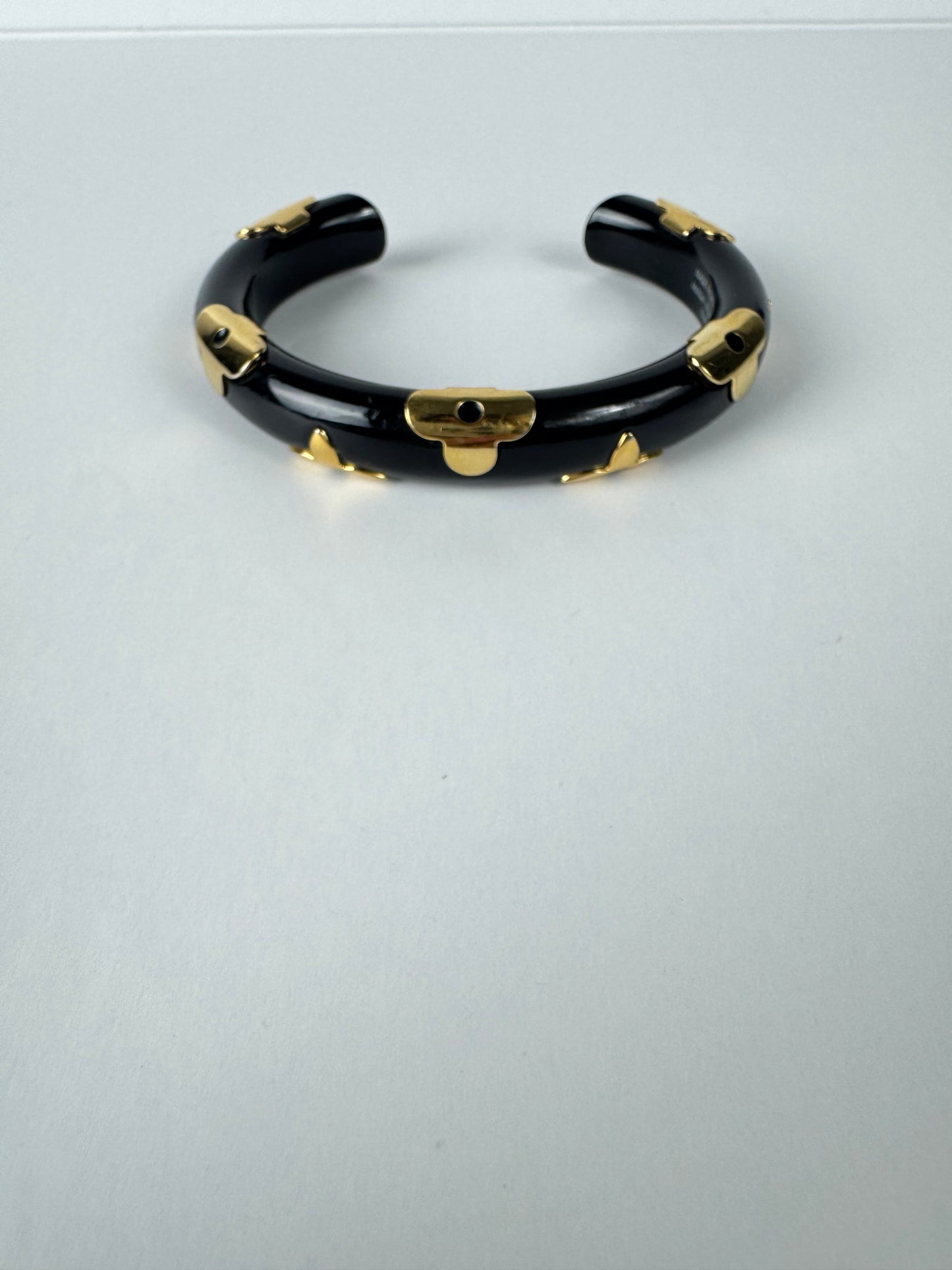 Louis Vuitton Ceramic Black Cuff