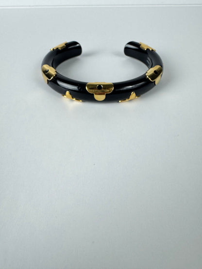 Louis Vuitton Ceramic Black Cuff