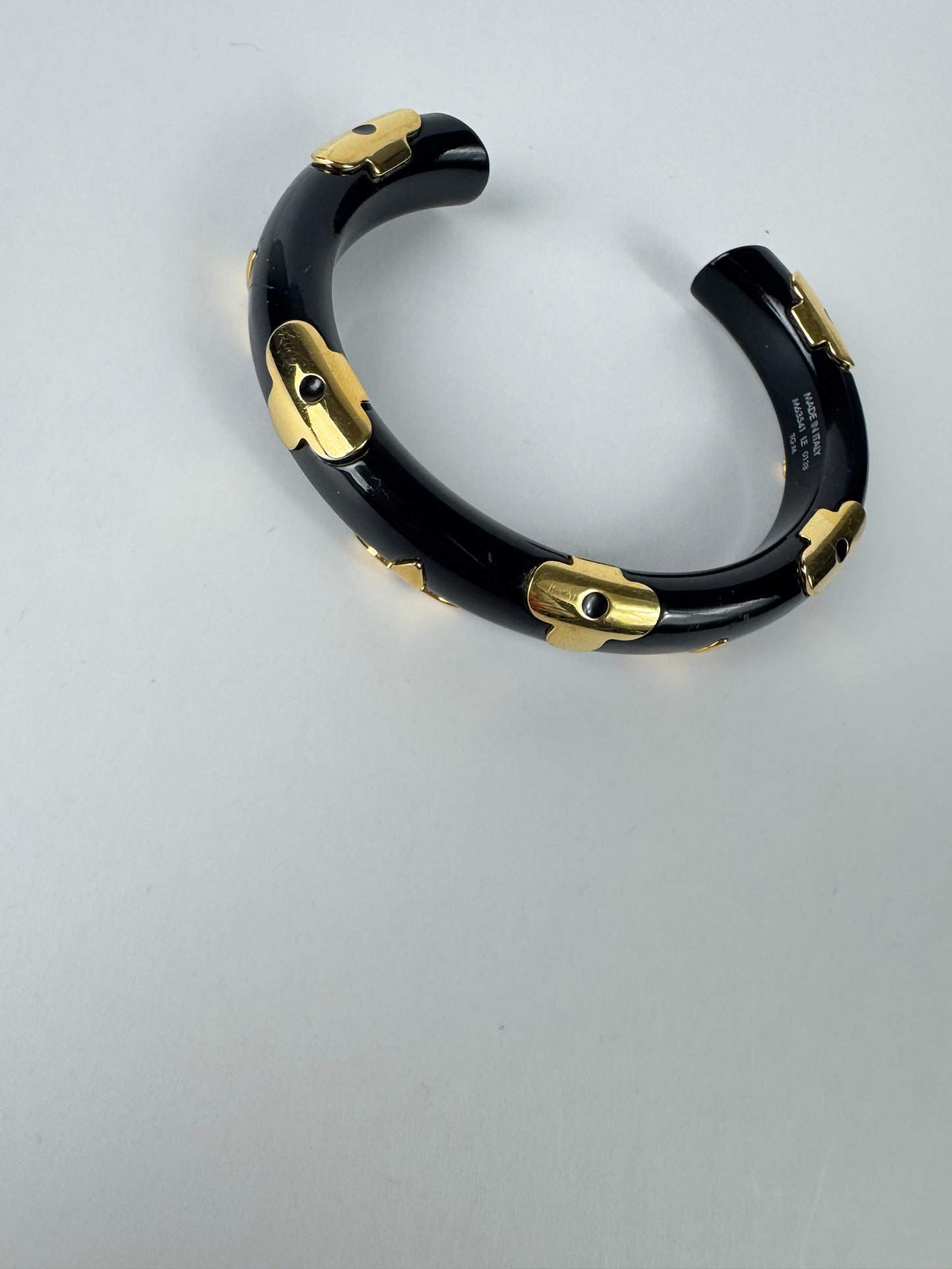 Louis Vuitton Ceramic Black Cuff