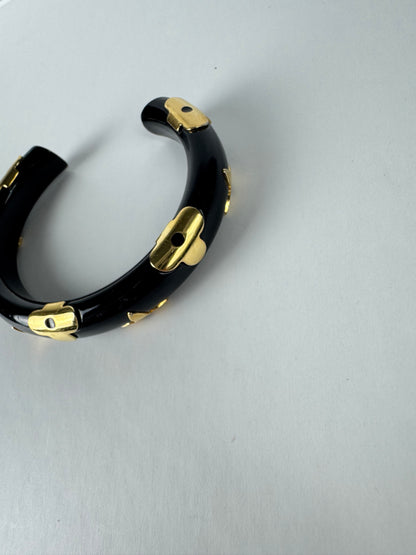 Louis Vuitton Ceramic Black Cuff