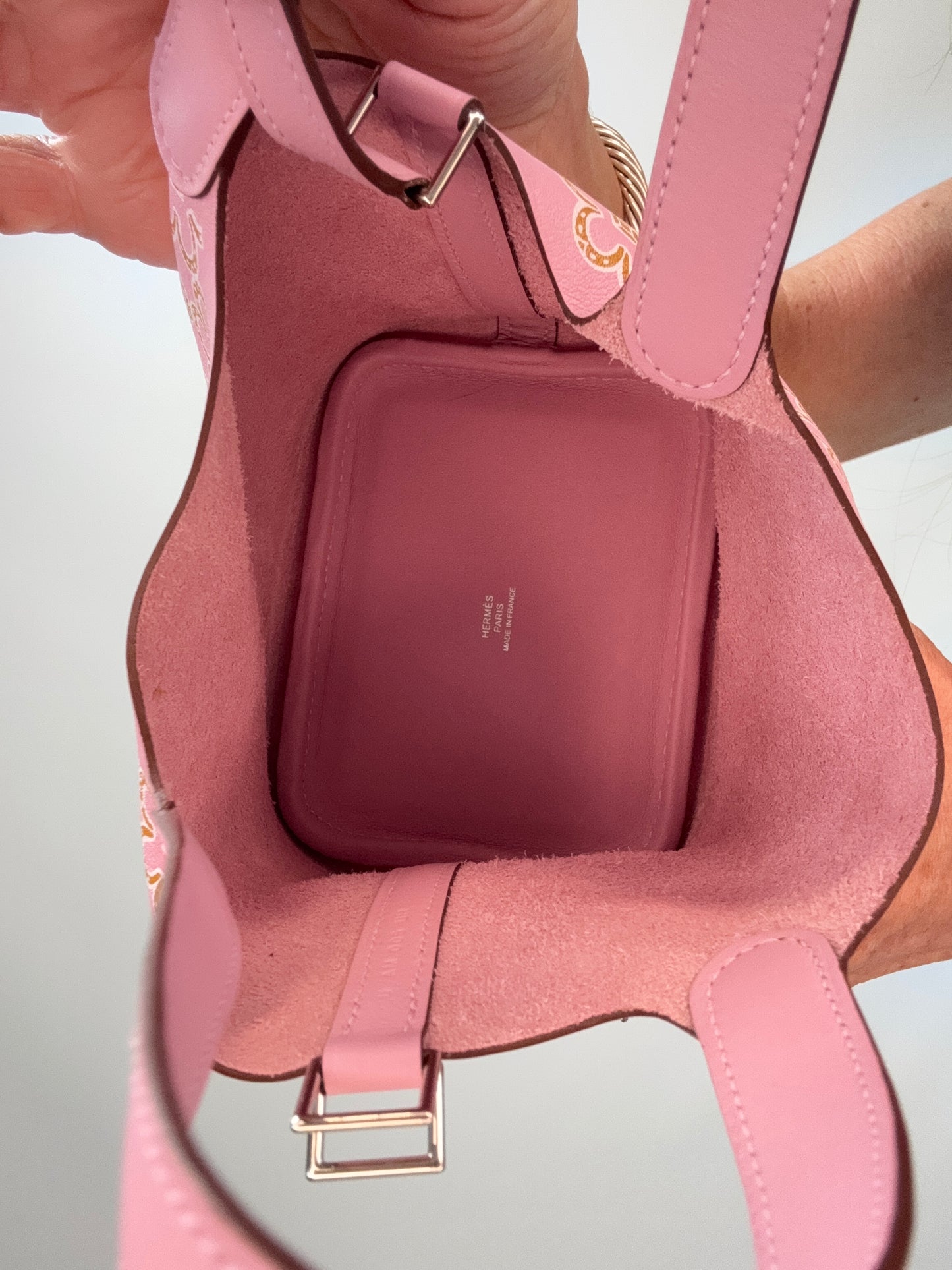 Hermès Swift Lucky Daisy Micro Picotin