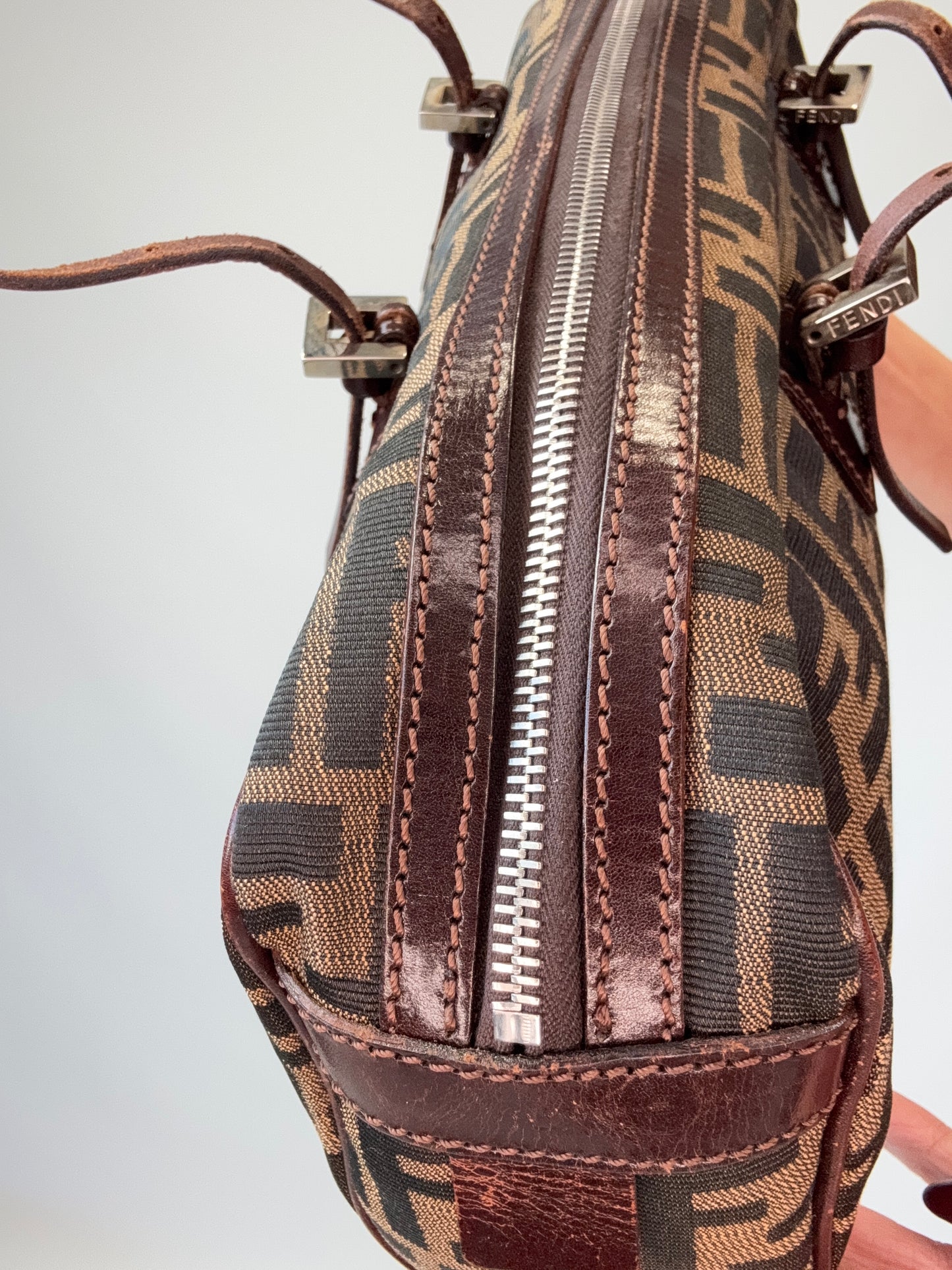 Fendi Zucca East-West Vintage Bag