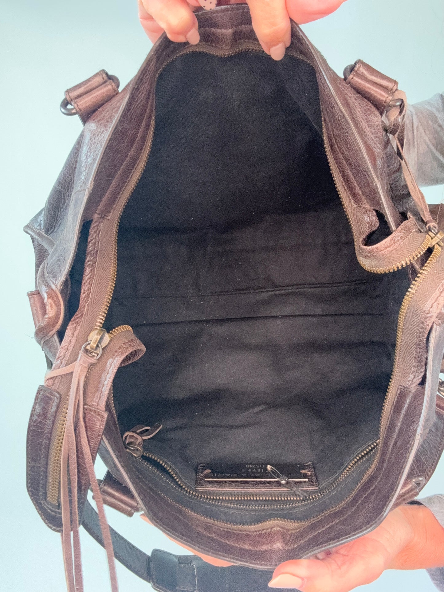 Balenciaga  Le City Bag Brown