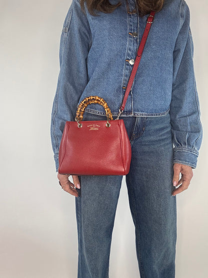 Gucci Small Bamboo ShoppingTote