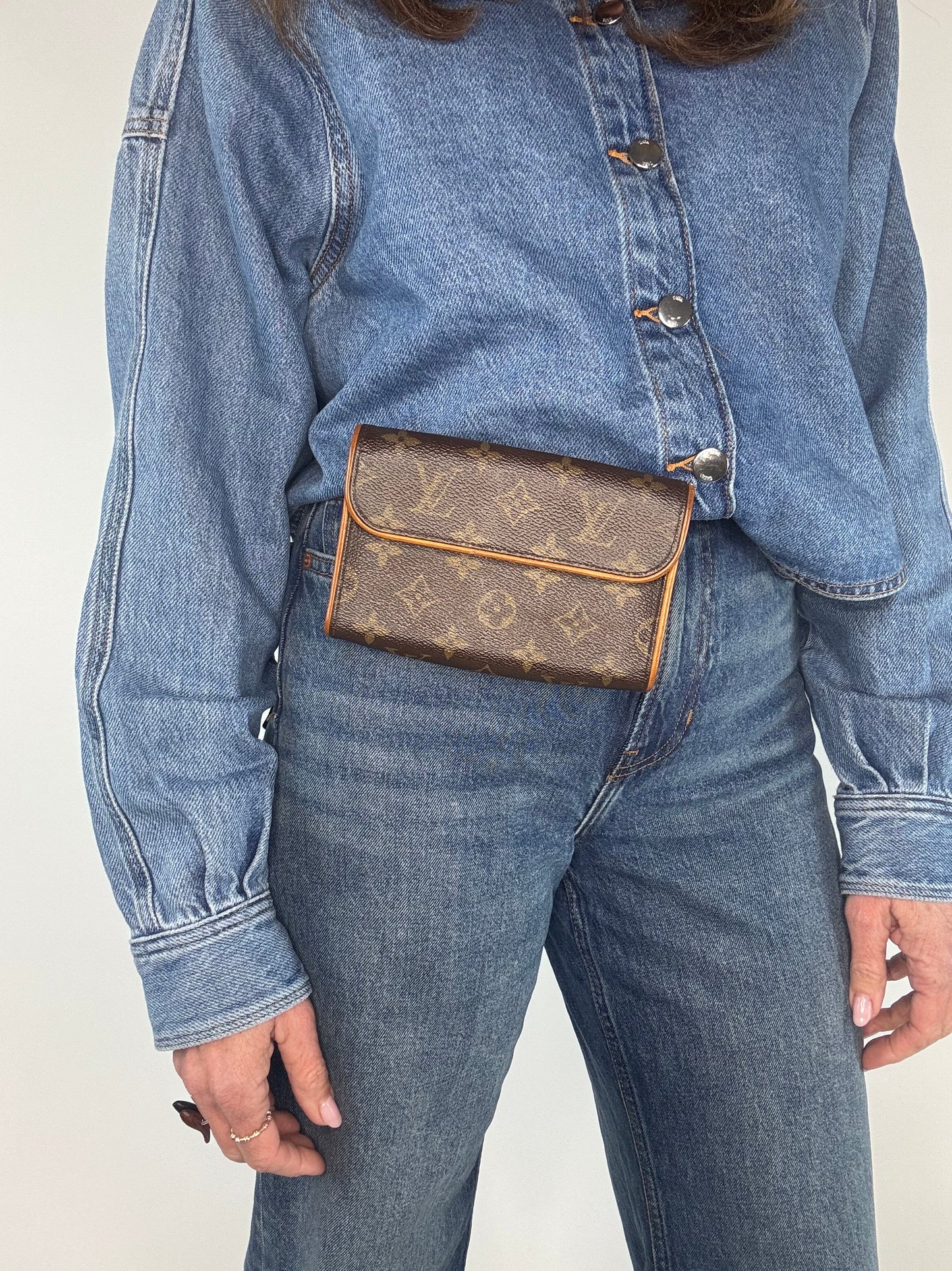 Louis Vuitton Vintage Florentine  Monogram Belt Bag