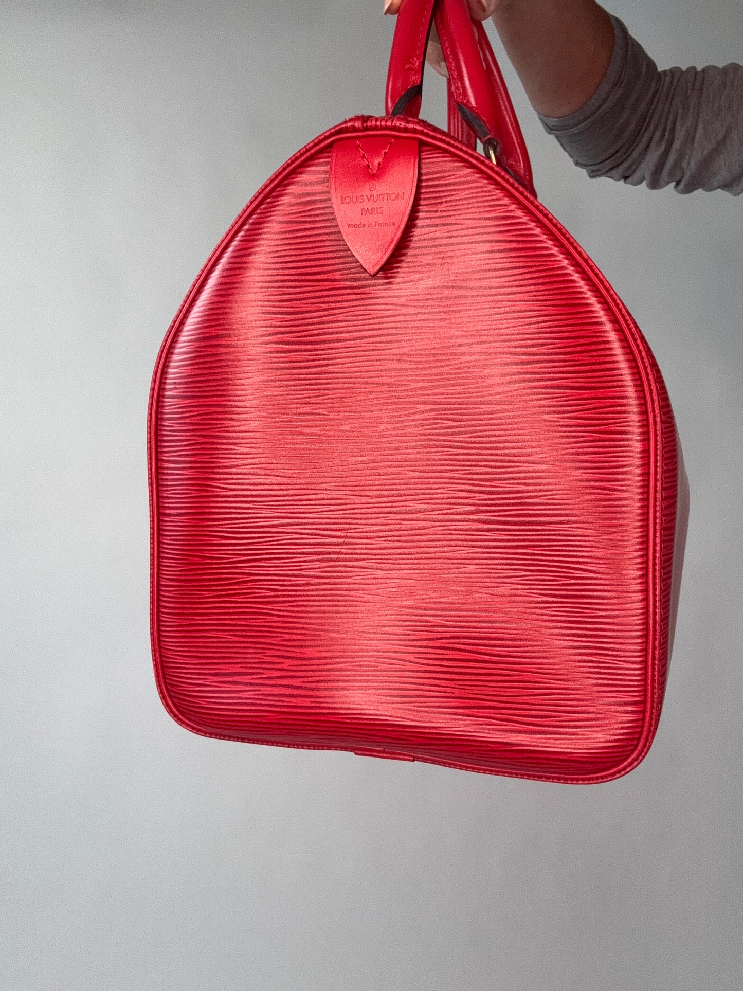 Louis Vuitton Vintage Epi Red Speedy 30