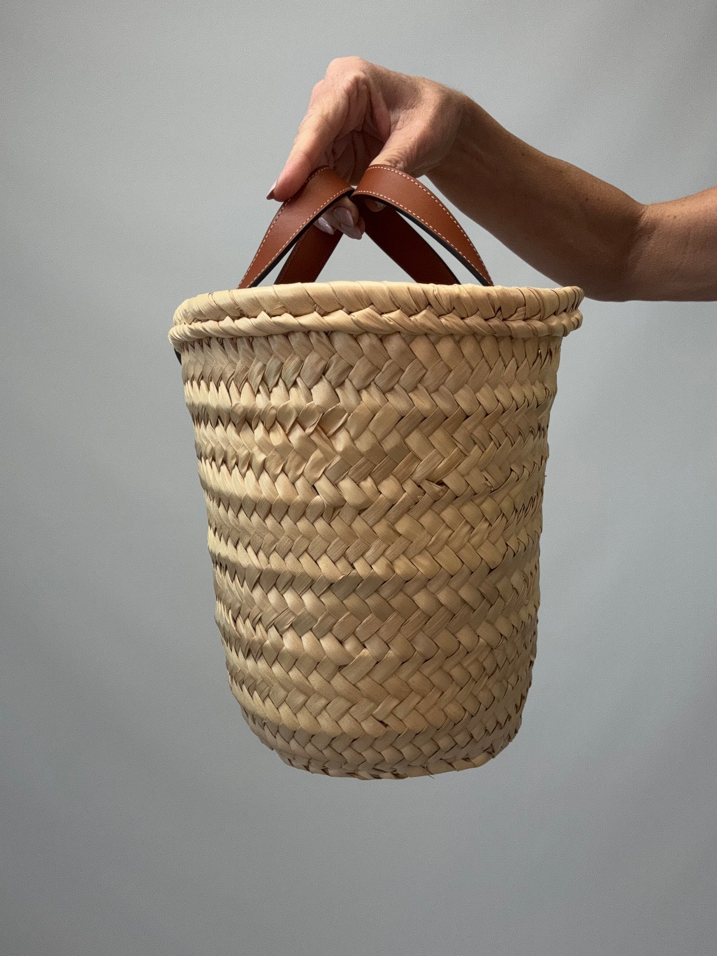 Celine Teen Palm Basket Bag