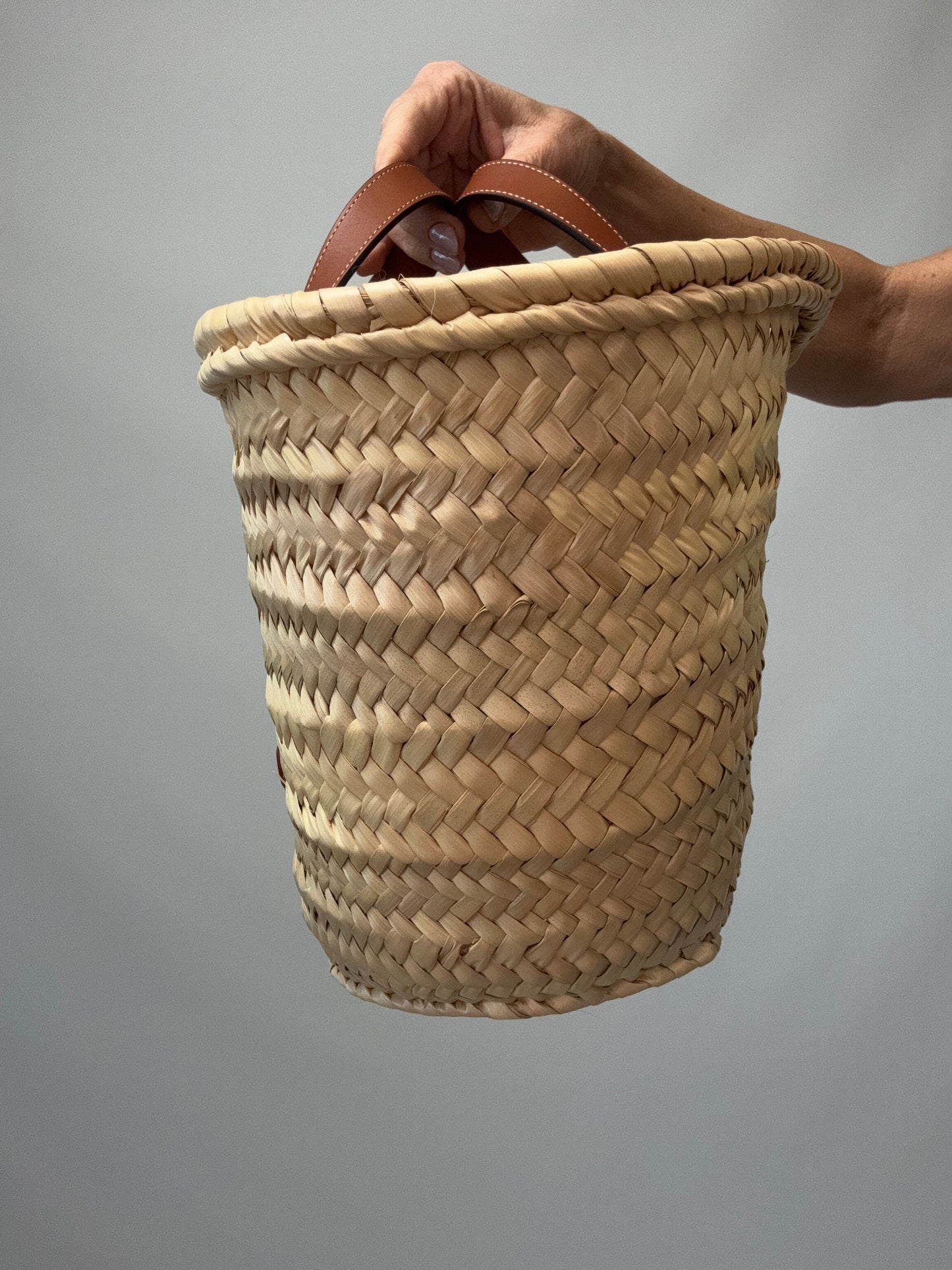 Celine Teen Palm Basket Bag