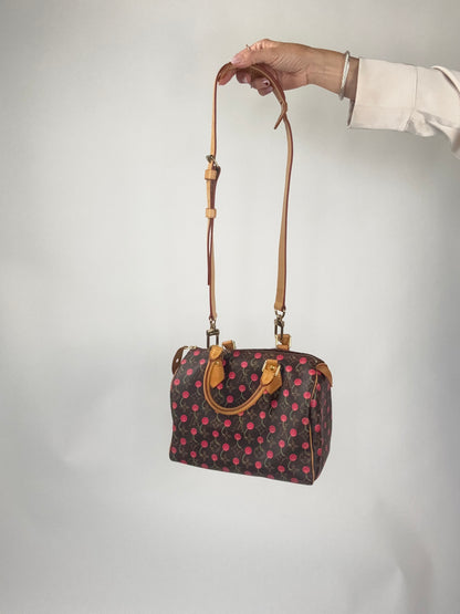 Louis Vuitton Takashi Murakami Cherry Speedy 25