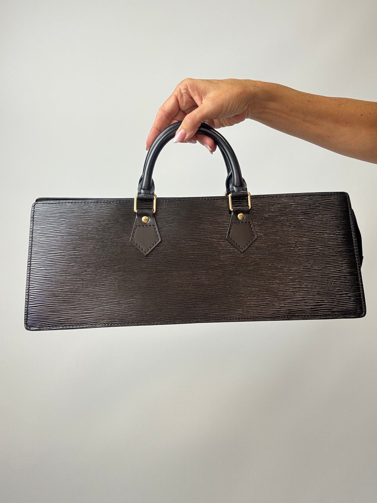 Louis Vuitton 1996 Epi Sac Triangle — Noir