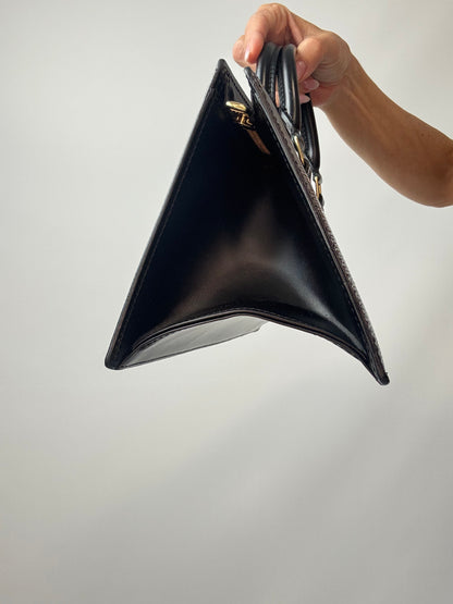 Louis Vuitton 1996 Epi Sac Triangle — Noir