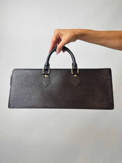 Louis Vuitton 1996 Epi Sac Triangle — Noir