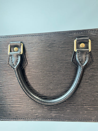 Louis Vuitton 1996 Epi Sac Triangle — Noir