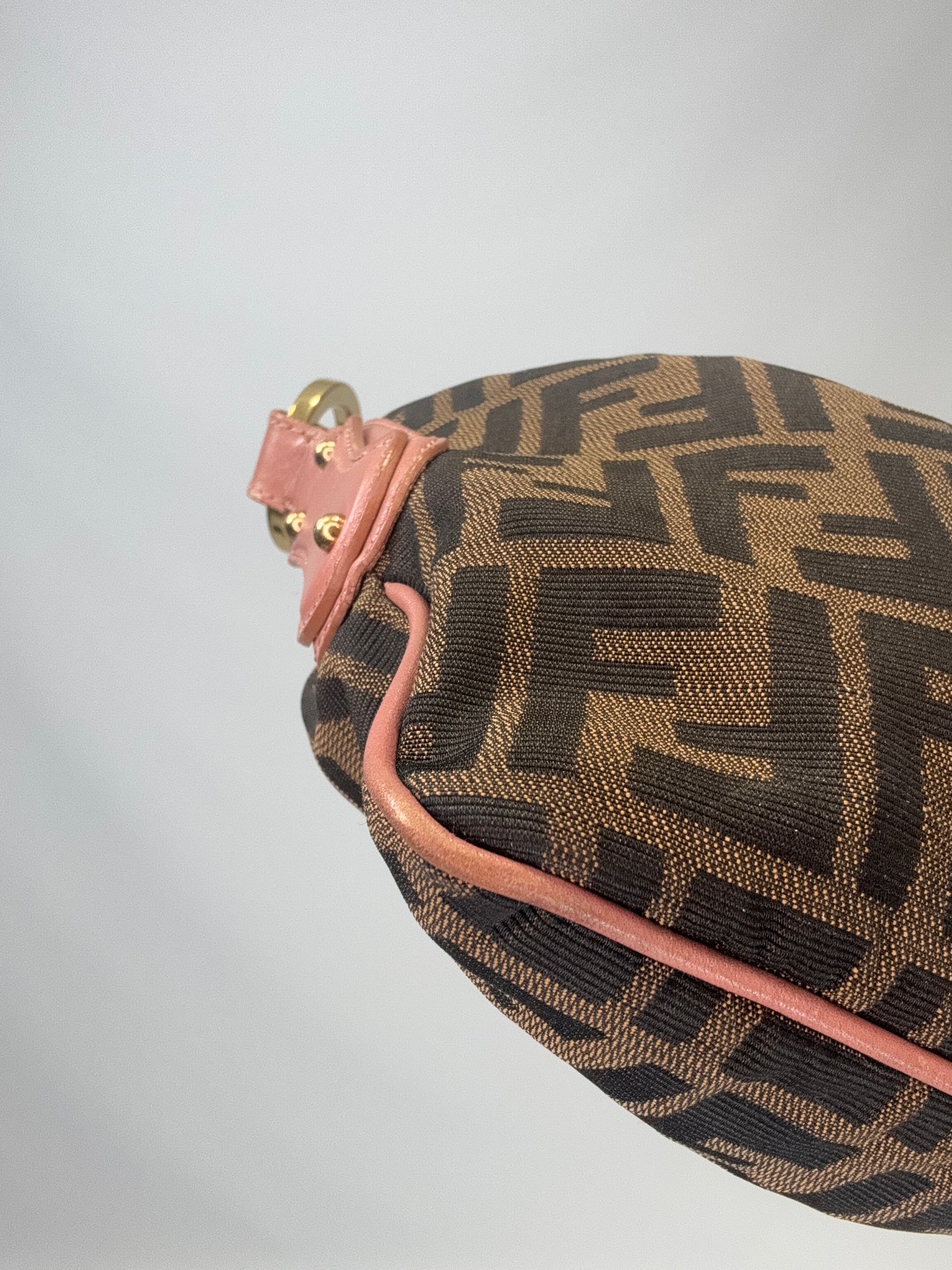 Fendi Zucca Hobo Shoulder Bag