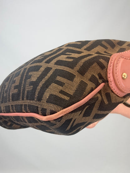 Fendi Zucca Hobo Shoulder Bag