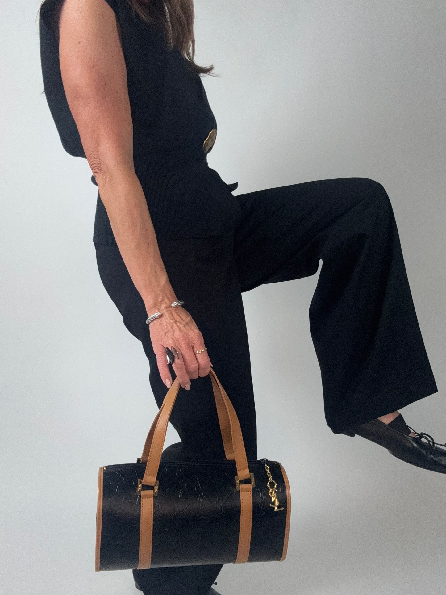 Saint Laurent Vintage Rare  Boston Bag