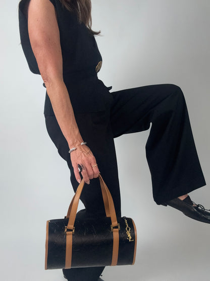 Saint Laurent Vintage Rare  Boston Bag