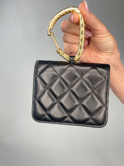 Chanel Jeweled Hook Card Case