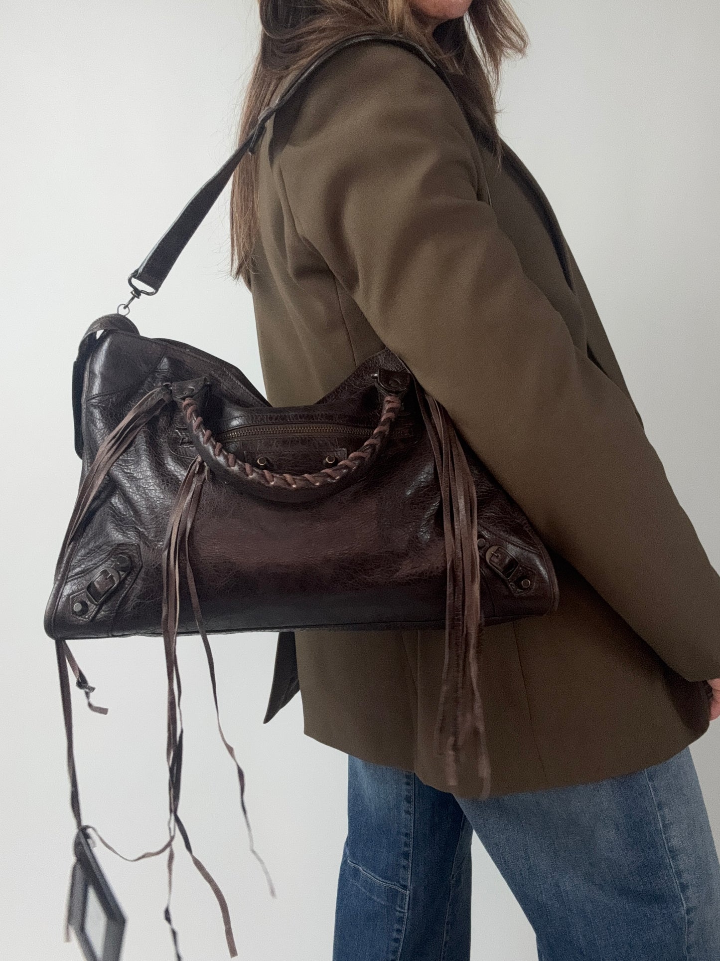 Balenciaga  Le City Bag Brown