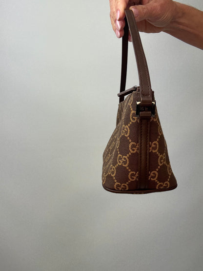 Gucci Monogram Boated Pochette