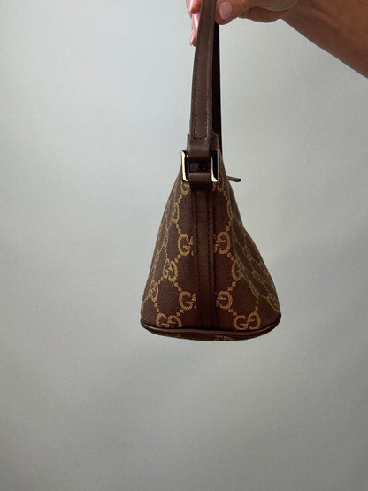 Gucci Monogram Boated Pochette