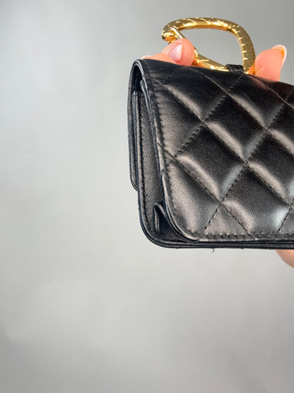 Chanel Jeweled Hook Card Case
