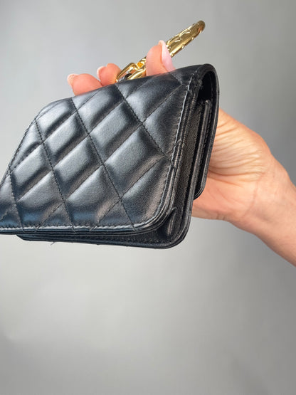 Chanel Jeweled Hook Card Case