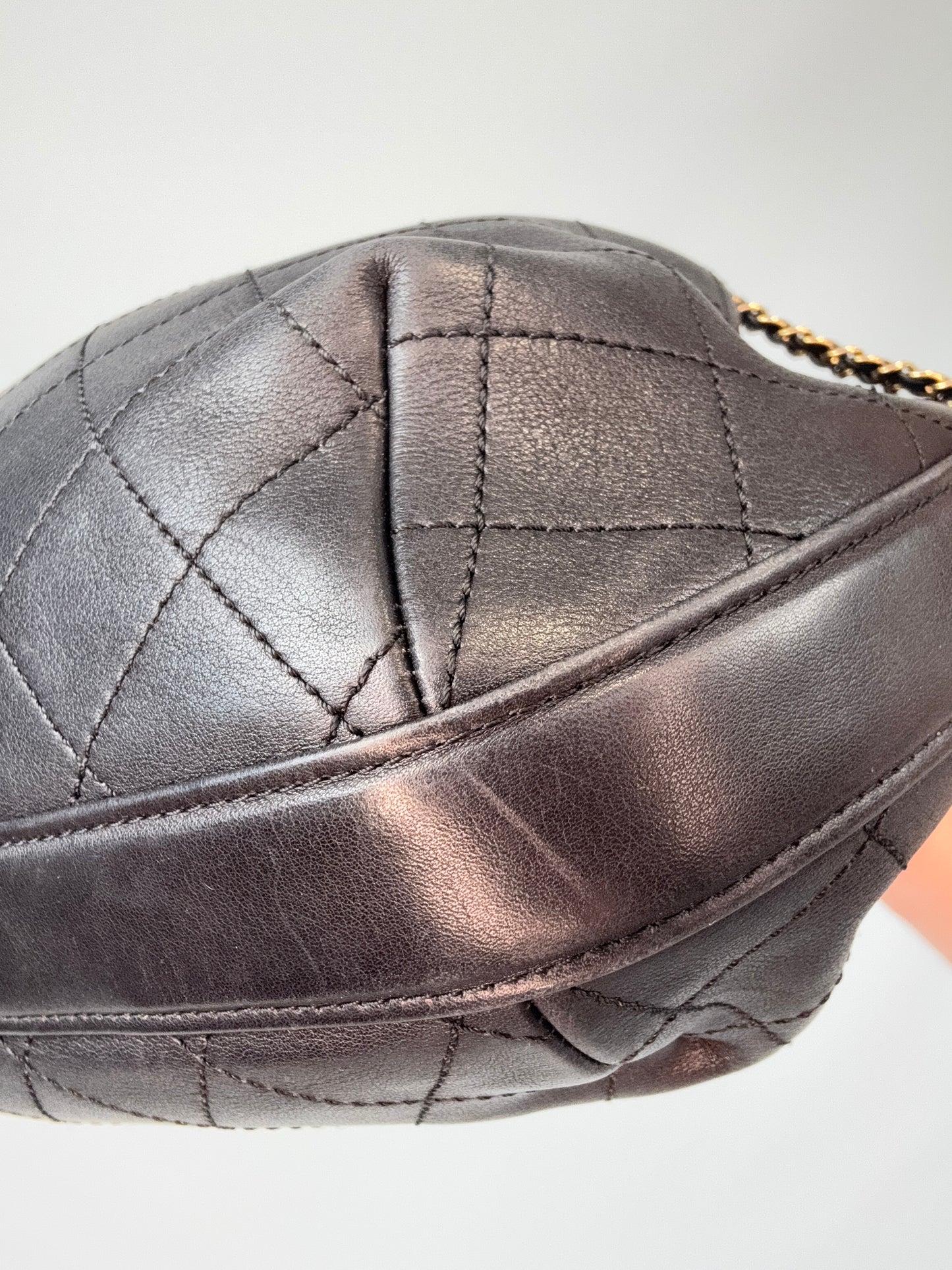Chanel Quilted Drawstring Bucket
