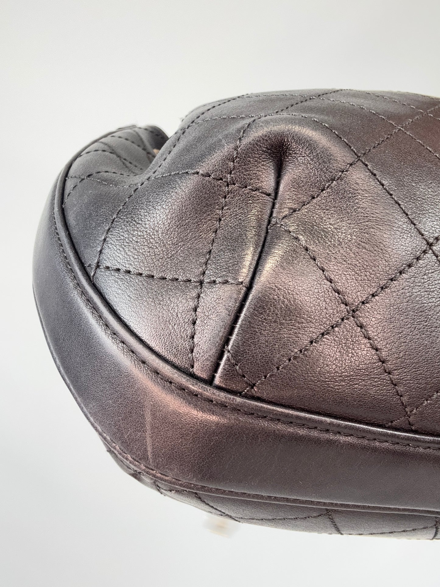 Chanel Quilted Drawstring Bucket