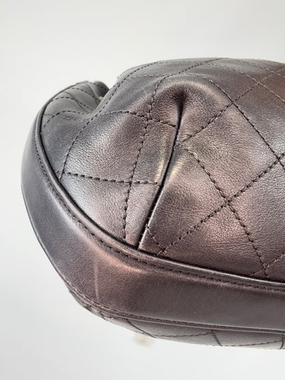 Chanel Quilted Drawstring Bucket