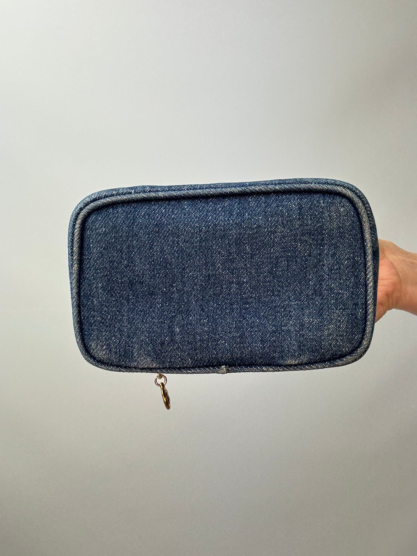 Chanel Blue Denim Vintage Mini Bag
