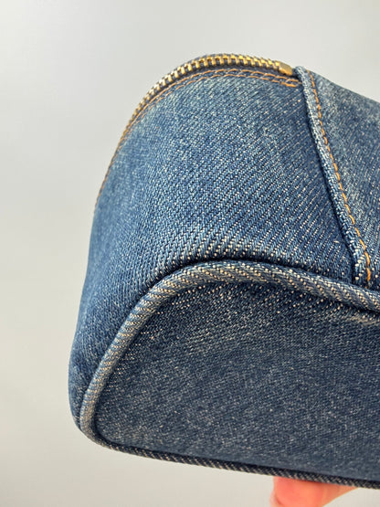 Chanel Blue Denim Vintage Mini Bag