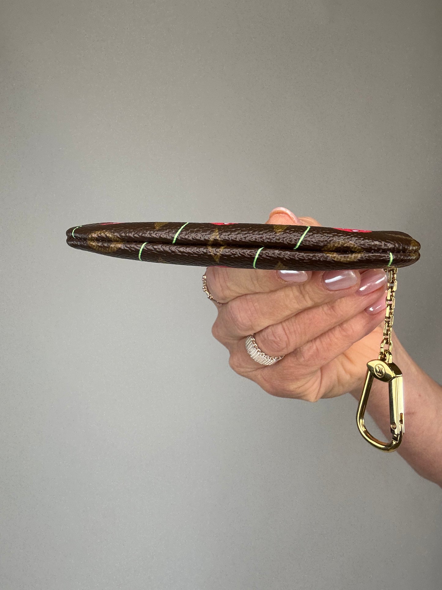 Louis Vuitton Takashi Murakami Cherry Key Coin Pochette Cle