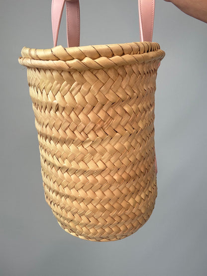 Celine Triomphe Basket Bag Pink