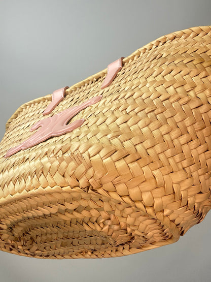 Celine Triomphe Basket Bag Pink