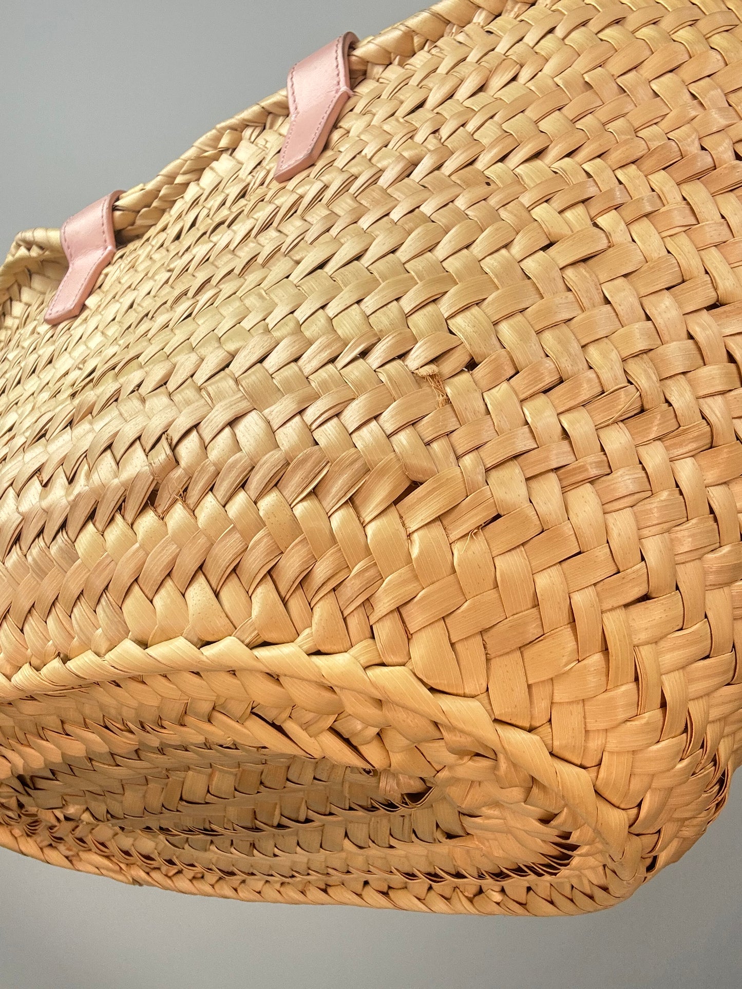 Celine Triomphe Basket Bag Pink