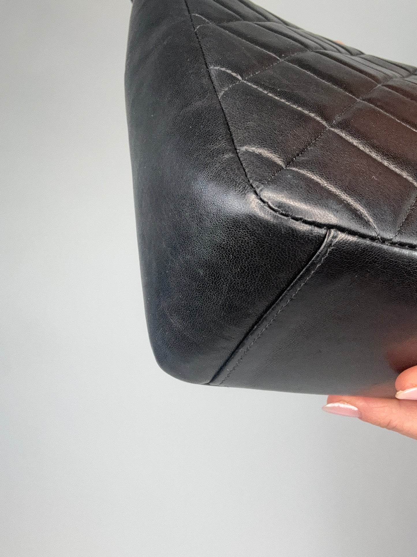 Chanel Vintage Double Turnlock Ulta Rare Lambskin Bag