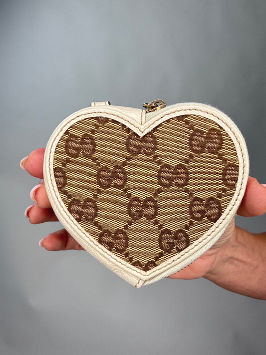 Gucci Heart Coin Pouch