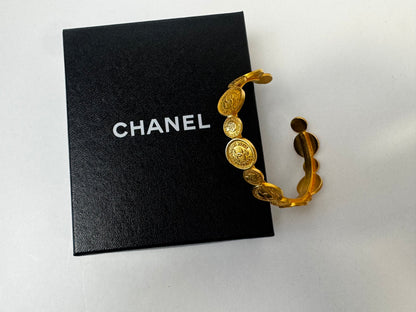 Chanel Rare Vintage Coin Cuff