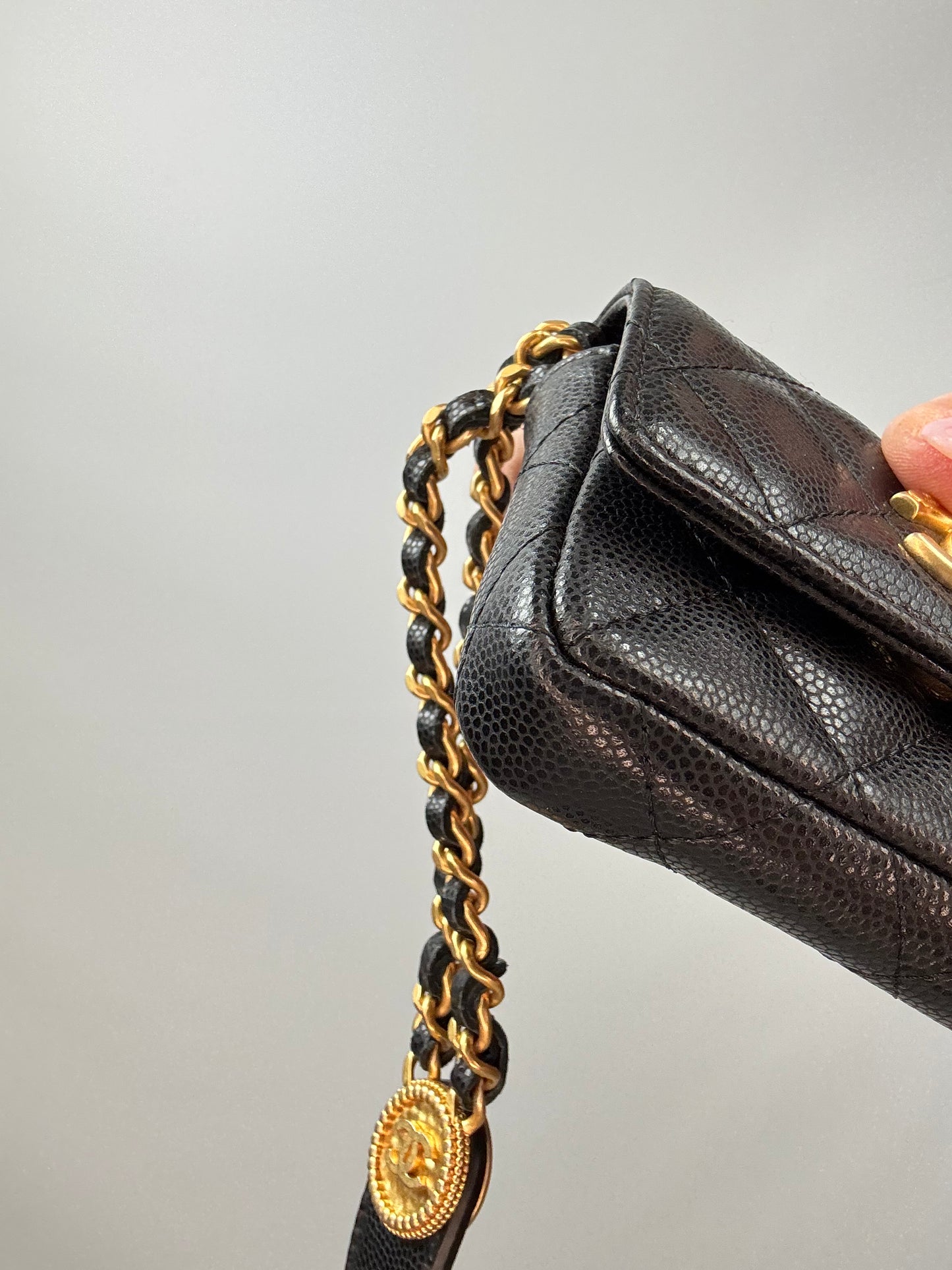 Chanel CC Madallions Flap Belt Bag